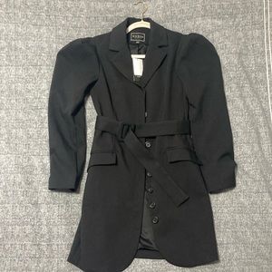 GUESS LS KARLIE BLAZER DRESS